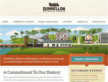 Tablet Screenshot of dunnellondepot.com